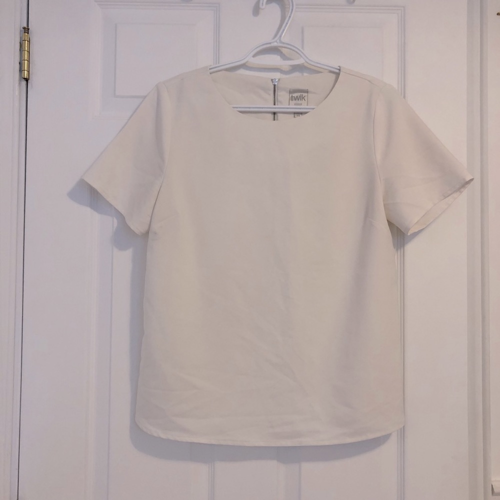 Elegant white blouse